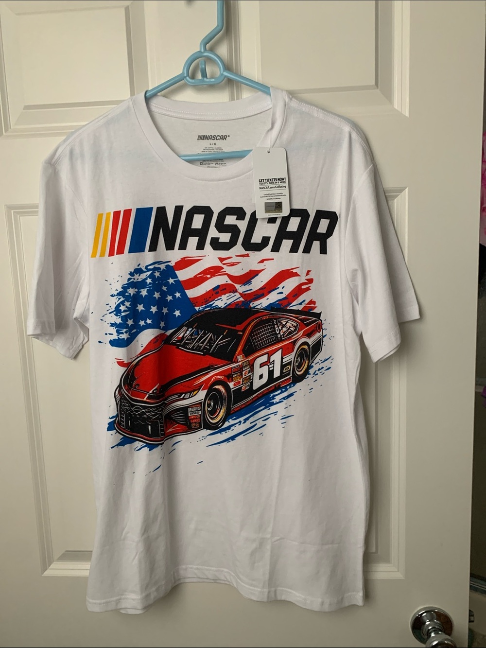 NASCAR Racing Car Graphic T-Shirt
